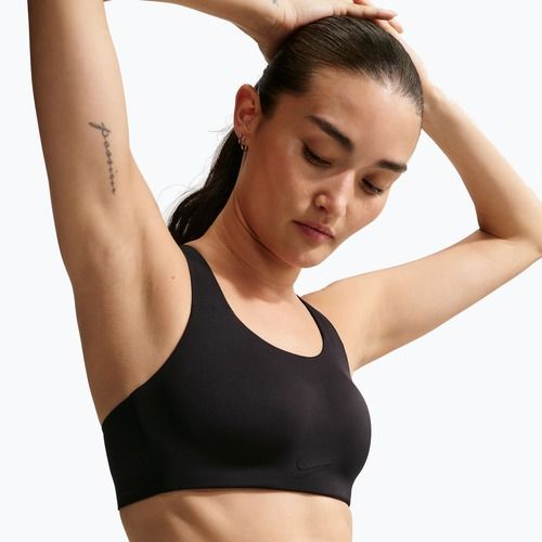 Biustonosz treningowy Nike Rival Ultrahigh Support black