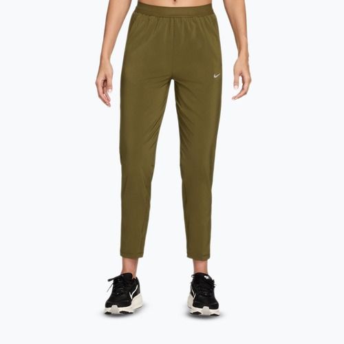 Spodnie do biegania damskie Nike Tempo Dri-Fit Mid-Rise 7/8 olive flak