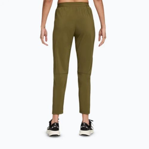 Spodnie do biegania damskie Nike Tempo Dri-Fit Mid-Rise 7/8 olive flak