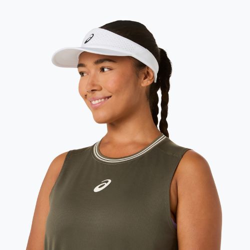 Koszulka tenisowa damska ASICS Game Sleeveless Top W dark olive