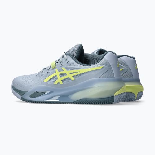 Buty do tenisa męskie ASICS Gel-Resolution X Clay grey blue/pistachio