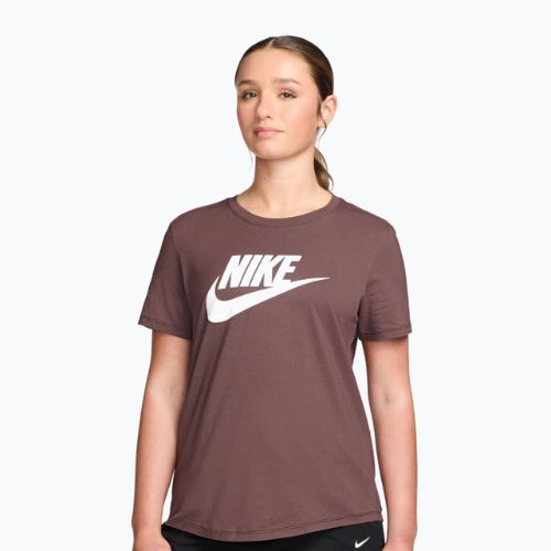 Koszulka damska Nike Sportswear Club Essentials Logo tattoo/white