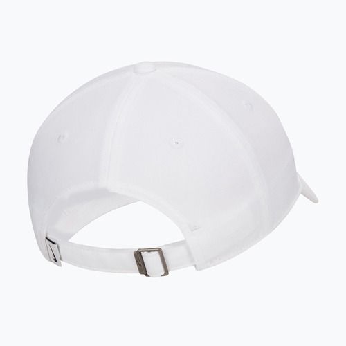 Czapka z daszkiem Nike Club Unstructured Swoosh white/white