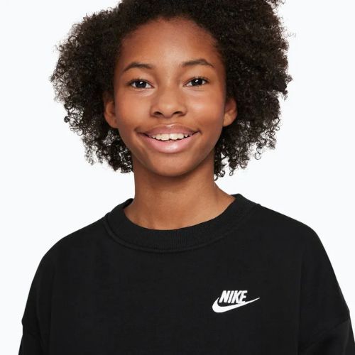 Bluza dziecięca Nike Sportswear Club Fleece university black/white
