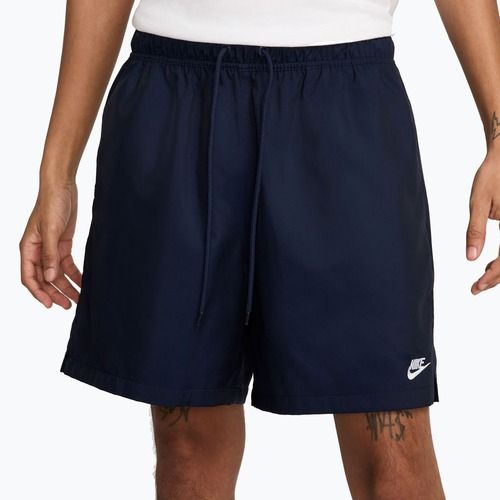 Spodenki męskie Nike Club Woven Flow obsidian/white