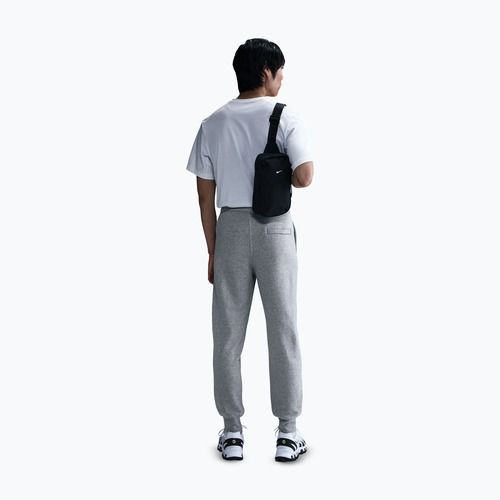 Spodnie męskie Nike Club Jogger dark grey heather/light smoke grey/white