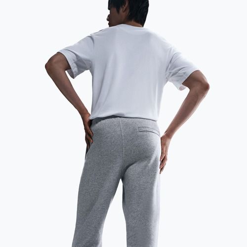 Spodnie męskie Nike Club Jogger dark grey heather/light smoke grey/white