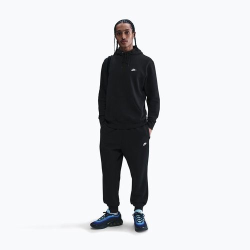Bluza męska Nike Club Pullover Hoodie black/black/white