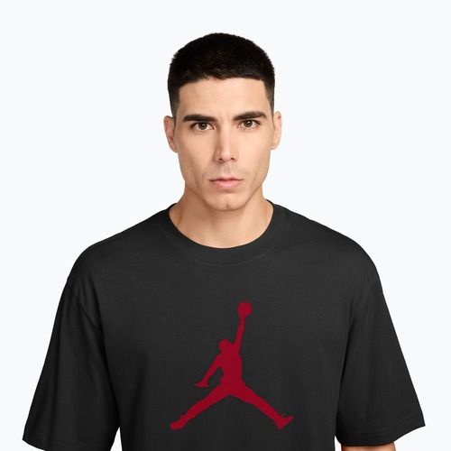 Koszulka męska Jordan black/gym red