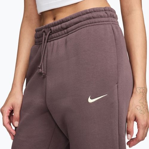 Spodnie damskie Nike Sportswear Phoenix Fleece Mid-Rise tattoo/sail