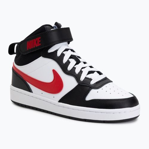 Buty Nike Court Borough Mid 2 white/white/black/university red
