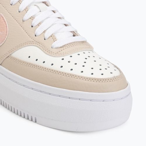 Buty damskie Nike Court Vision Alta sail/white/sanddrift/arctic orange