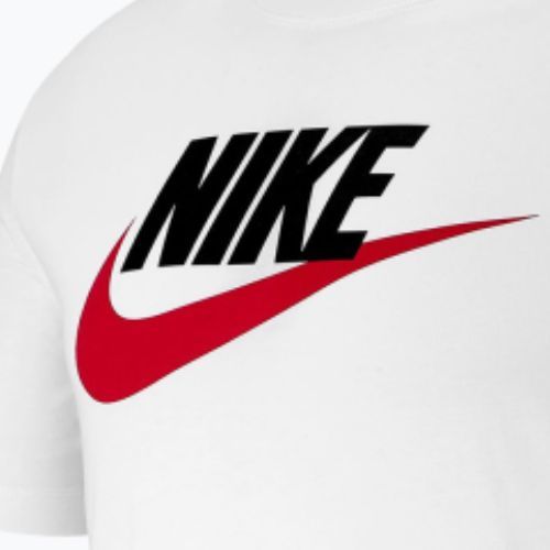 Koszulka męska Nike Sportswear white/black/university red