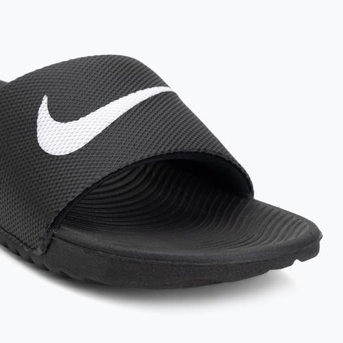 Klapki dziecięce Nike Kawa black/white