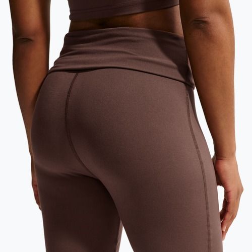 Spodnie damskie Nike Flared light chocolate