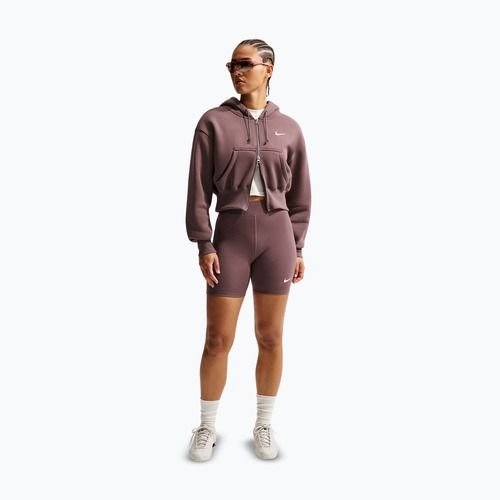Spodenki damskie Nike Sportswear Classic High-Waisted 8" Biker tattoo/sail