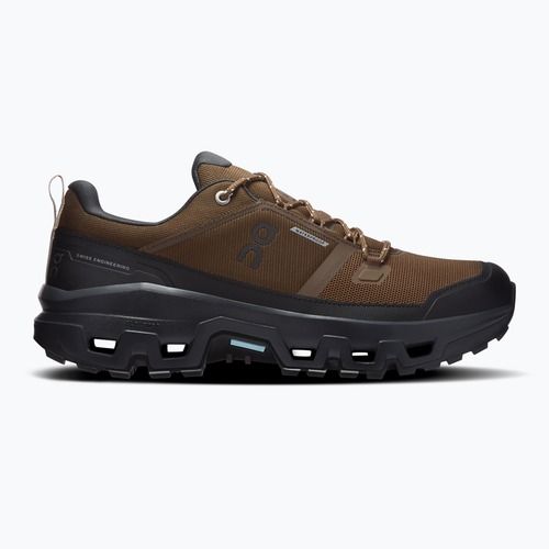 Buty męskie On Cloudrock Low Waterproof earth/black