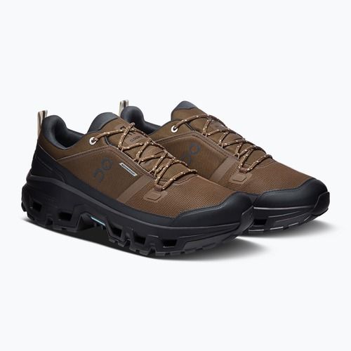 Buty męskie On Cloudrock Low Waterproof earth/black