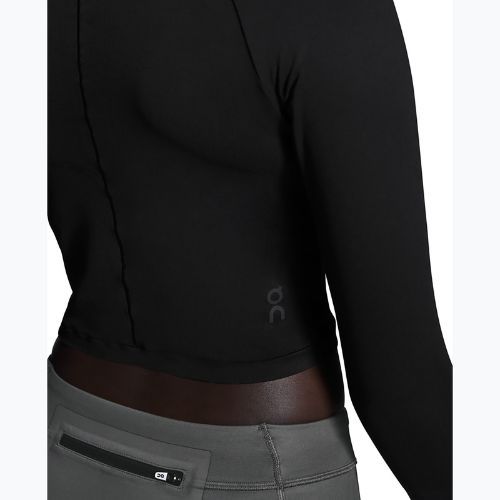 Longsleeve treningowy damski On Studio Long-T Crop black