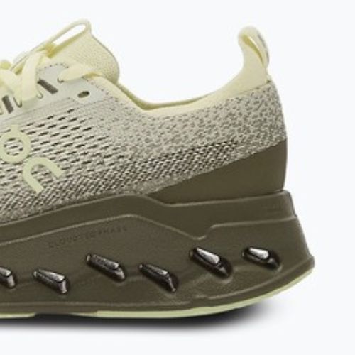 Buty do biegania damskie On Cloudsurfer Max seedling/olive