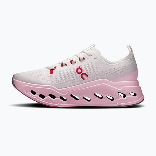 Buty do biegania damskie On Cloudsurfer Max ivory/peony