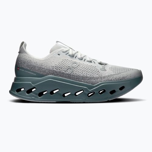 Buty do biegania męskie On Cloudsurfer Max iceberg/olive