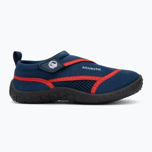 Buty do wody dziecięce AQUASTIC Nino granatowy/czerwony