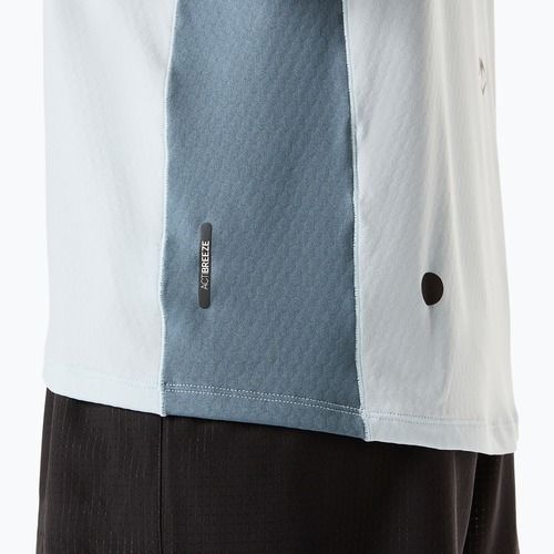 Koszulka do biegania damska ASICS Fujitrail Elite Top cool grey/ironclad