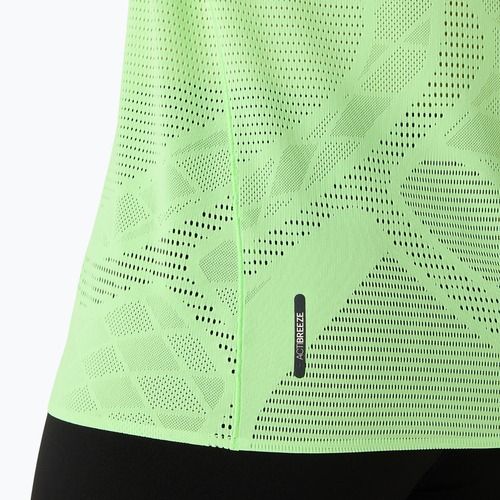 Koszulka do biegania damska ASICS Metarun Top illuminate green