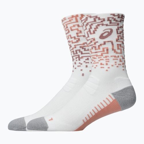 Skarpety ASICS Performance Run Crew brilliant white/morganite/pearl pink