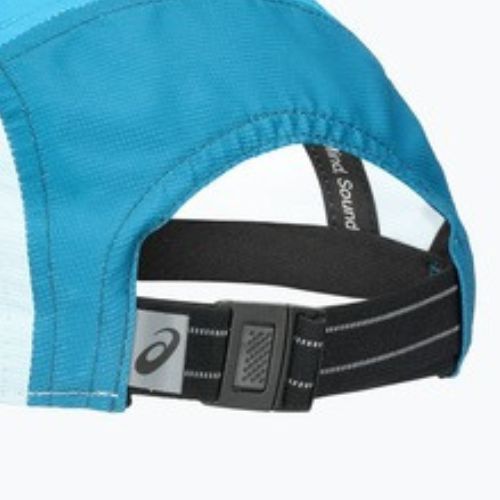 Czapka z daszkiem ASICS Performance Running 5 Panel aegean blue/dark teal