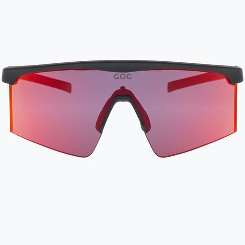 Okulary przeciwsłoneczne GOG Sigurd matt black/reflex black/red