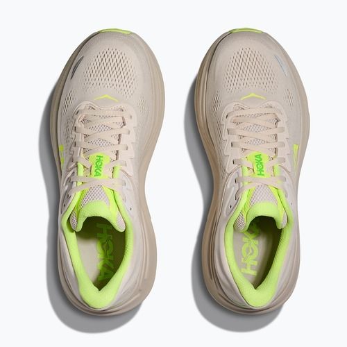 Buty do biegania męskie HOKA Bondi 9 grout/neon yuzu