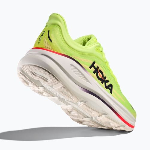Buty do biegania męskie HOKA Bondi 9 neon yuzu/sunlight