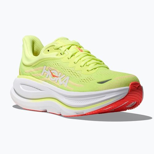 Buty do biegania damskie HOKA Bondi 9 neon yuzu/sunlight