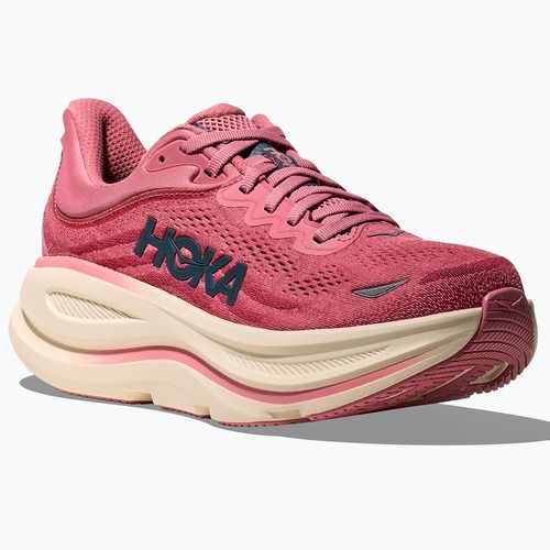 Buty do biegania damskie HOKA Bondi 9 lingonberry/cranberry