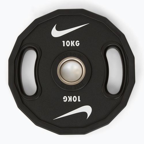 Obciążenie bumperowe Nike Strength Pro Urethane Plates 10 kg black/white