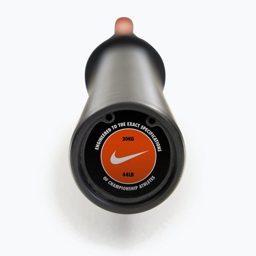 Gryf prosty Nike Strength Coated Premium Barbell orange swoosh