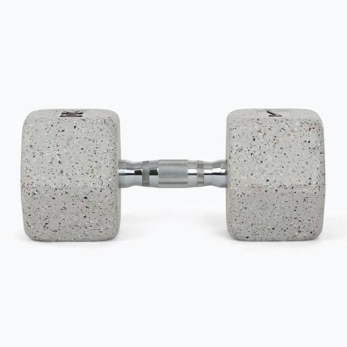 Hantel ogumowany Nike Strength Grind Hex Dumbbell 20 kg wolf grey