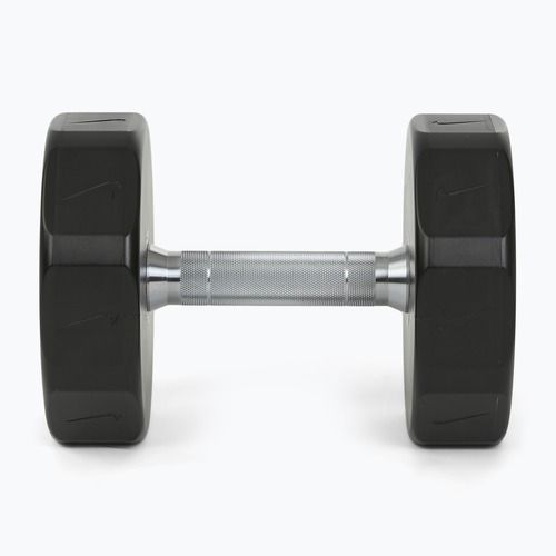 Hantel chromowany Nike Strength Pro Urethane Dumbbell 16 kg black/white