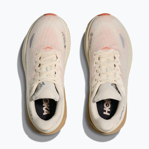 Buty do biegania damskie HOKA Clifton 9 GTX eggshell/khaki