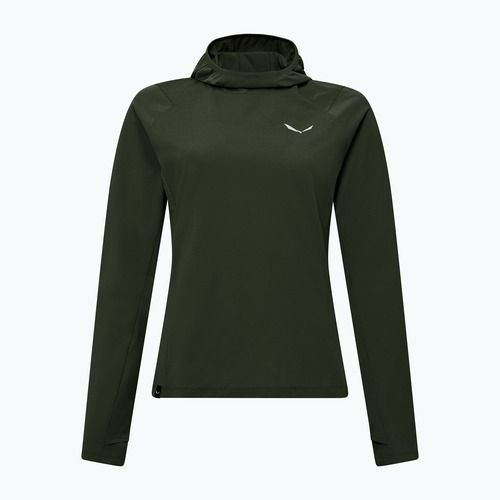 Bluza trekkingowa damska Salewa Puez Sun Hoodie dark olive