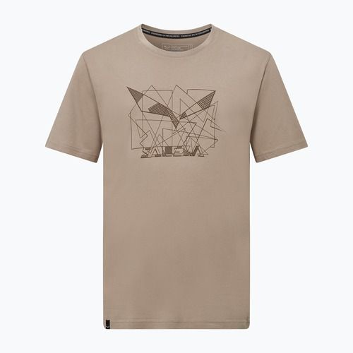 Koszulka męska Salewa Eagle Geometric quicksand