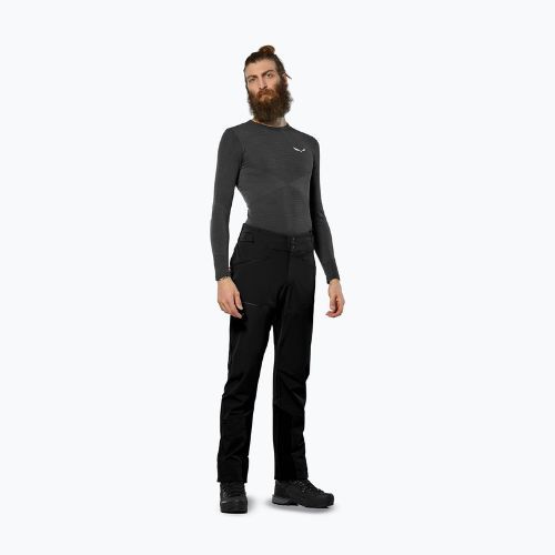 Spodnie trekkingowe męskie Salewa Ortles DST/SW black out