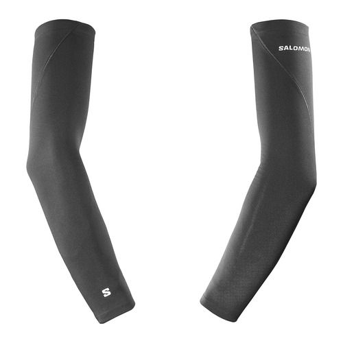 Rękawki kompresyjne Salomon S/Lab Ultra deep black