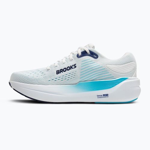 Buty do biegania męskie Brooks Ghost Max 3 bright white/beacon blue/teal