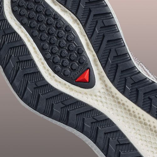 Buty do biegania damskie Salomon Aero Glide 4 GRVL vanilla ice/black iron