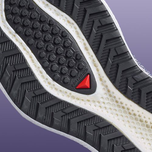 Buty do biegania damskie Salomon Aero Glide 4 GRVL shadow gray/deep blue/butterfly
