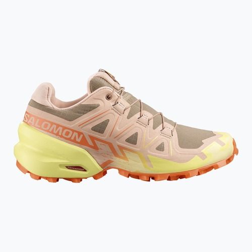 Buty do biegania damskie Salomon Speedcross 6 burro/sunny lime/almond cream