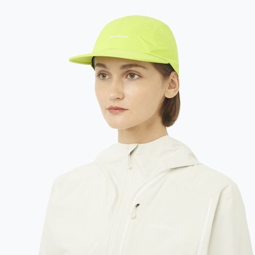 Czapka z daszkiem Salomon Bonatti Pro 5 Panel acid lime